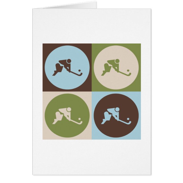 Pop-Kunst-Feld-Hockey (Vorne)