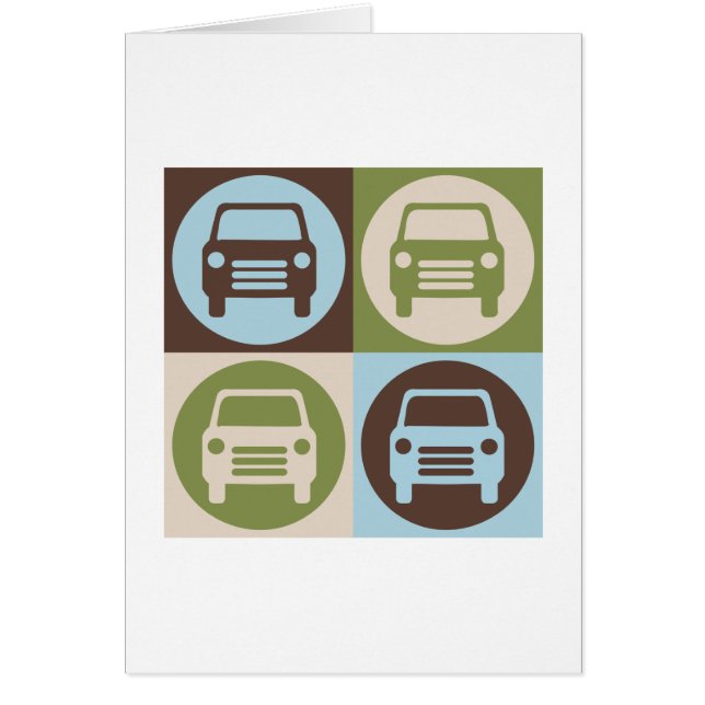 Pop-Kunst-Festlegungs-Autos (Vorne)