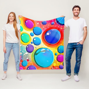 Pop-Kunst Fleecedecke