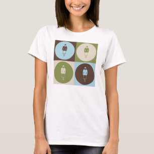 Pop-Kunst-Fliegen T-Shirt