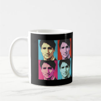 Pop-Kunst Justin Trudeau - .png Tasse