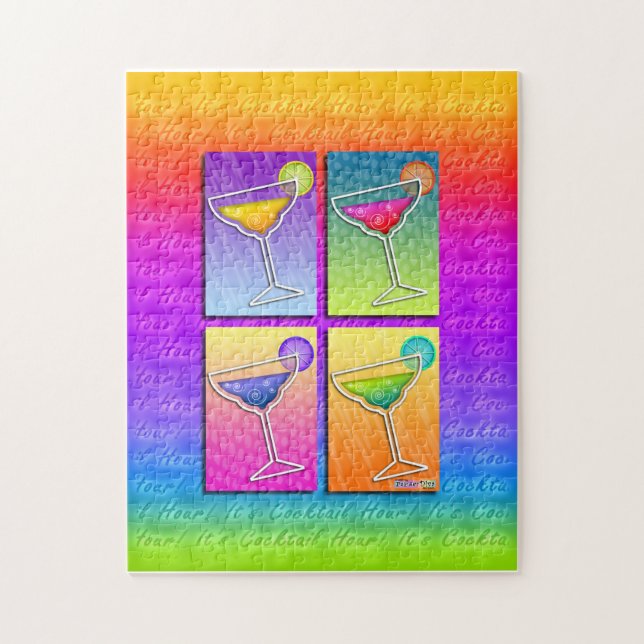 Pop-Kunst MARGARITAS-PUZZLESPIEL Puzzle (Vertikal)