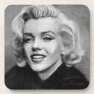 Pop-Kunst Marilyn Getränkeuntersetzer