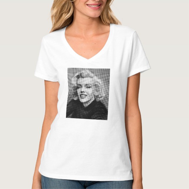 Pop-Kunst Marilyn T-Shirt (Vorderseite)