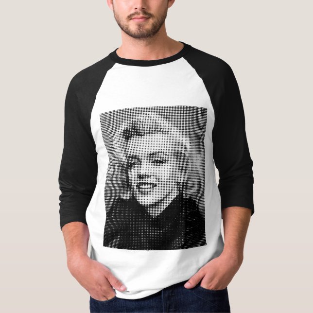 Pop-Kunst Marilyn T-Shirt (Vorderseite)