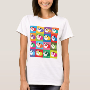 Pop-Kunst-Meerschweinchen T-Shirt