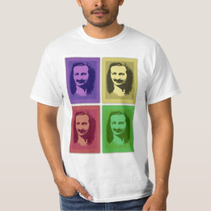 Pop-Kunst Meher Kuchen-Porträt-T-Shirt T-Shirt