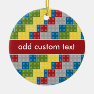 Pop-Kunst-Muster-bunte Ziegelsteine für Jungen Keramik Ornament