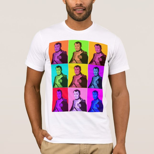 Pop-Kunst Napoleon T-Shirt (Vorderseite)