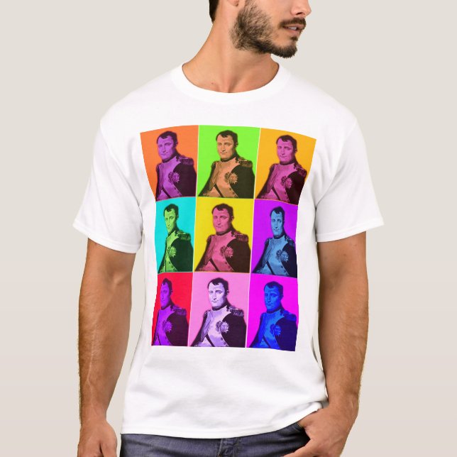 Pop-Kunst Napoleon T-Shirt (Vorderseite)