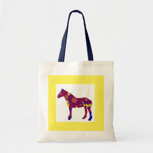 Pop-Kunst-PferdeTaschen-Tasche Tragetasche