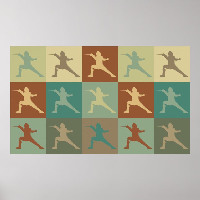 Pop Kunst Poster (Vorne)