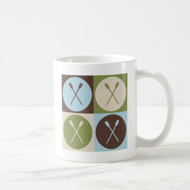 Pop-Kunst-Rudersport Tasse (Rechts)