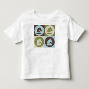 Pop-Kunst-Schach Kleinkind T-shirt