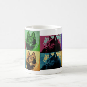 Pop-Kunst Schip Tasse