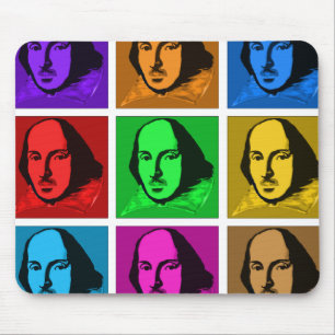 Pop-Kunst Shakespeare Mousepad