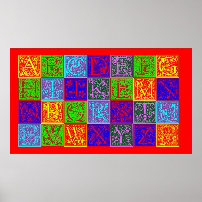 Pop Kunst, Vintages Leben Poster (Vorne)