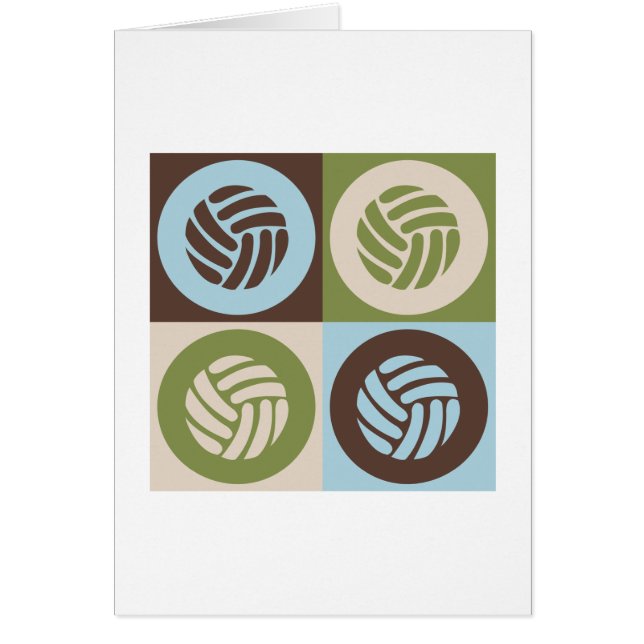 Pop-Kunst-Volleyball (Vorne)