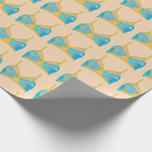 Pop-Kunst-Wäsche im Blau und im Gold
