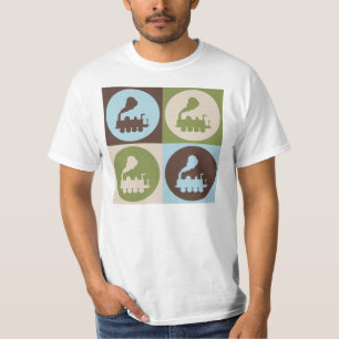 Pop-Kunst-Züge T-Shirt