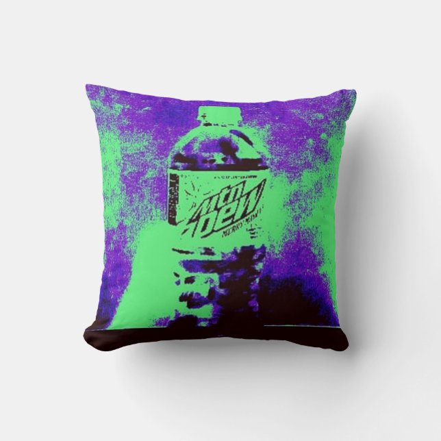 Pop Kunstflasche Kissen (Vorderseite)