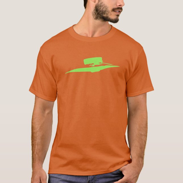 Pop-KunstSaucer T-Shirt (Vorderseite)