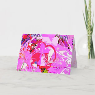 Pop-Liebe Feiertagskarte