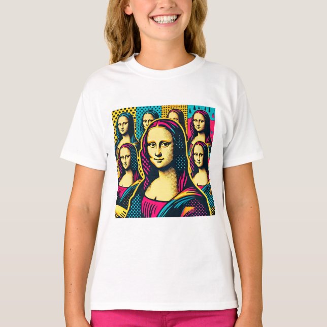 Pop Lisa T-Shirt (Vorderseite)