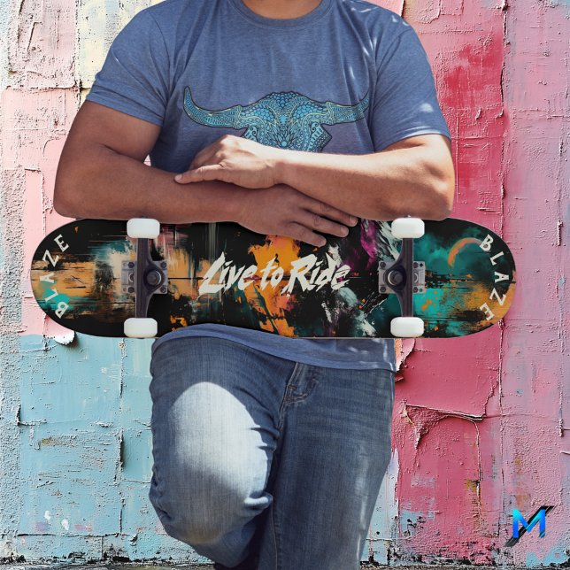Pop Locarno on Ice Skateboard (Von Creator hochgeladen)