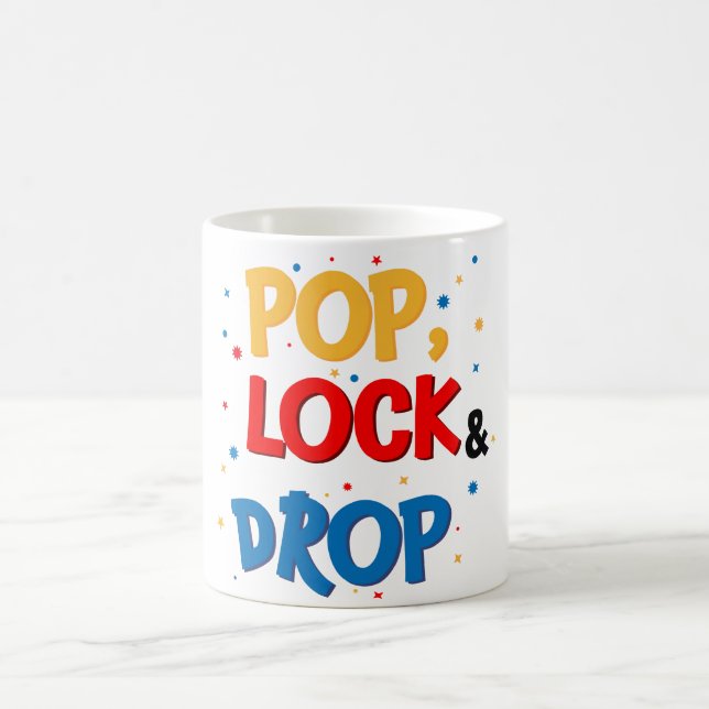 Pop, Lock & Drop Kaffeetasse (Mittel)