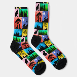 Pop Lugano Gestern und Heute Socken
