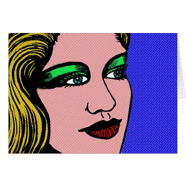 Pop-Mädchen (Vorderseite (Horizontal))