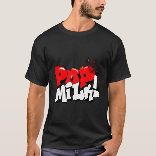 Pop Milch! T-Shirt (Vorderseite)
