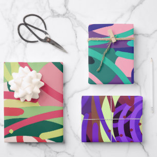 Pop Modern Geschenkpapier Set