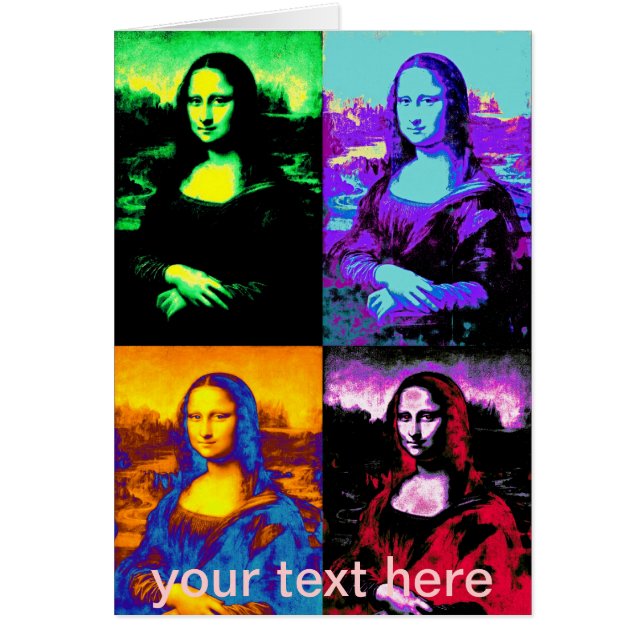 Pop mona lisa (Vorne)