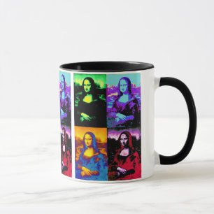 Pop mona lisa tasse
