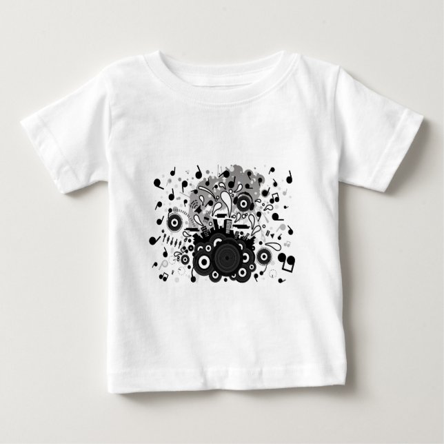 POP_MUSIC BABY T-SHIRT (Vorderseite)