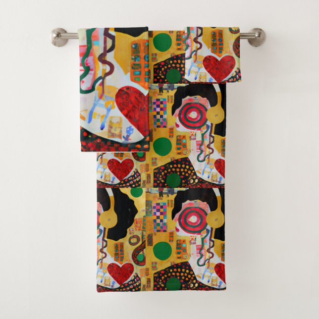 Pop Music Badhandtuch Set (Insitu)