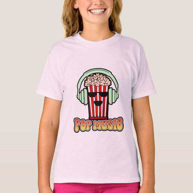 Pop Music T-Shirt (Vorderseite)