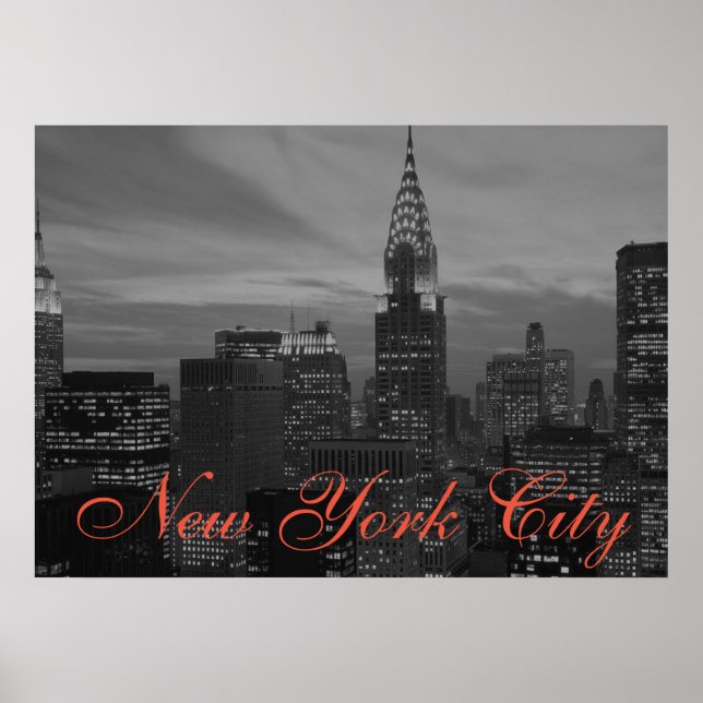 Pop New York City Poster (Vorne)