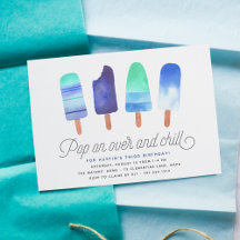 Pop On Over & Chill | Popsicle Kids Birthday Party