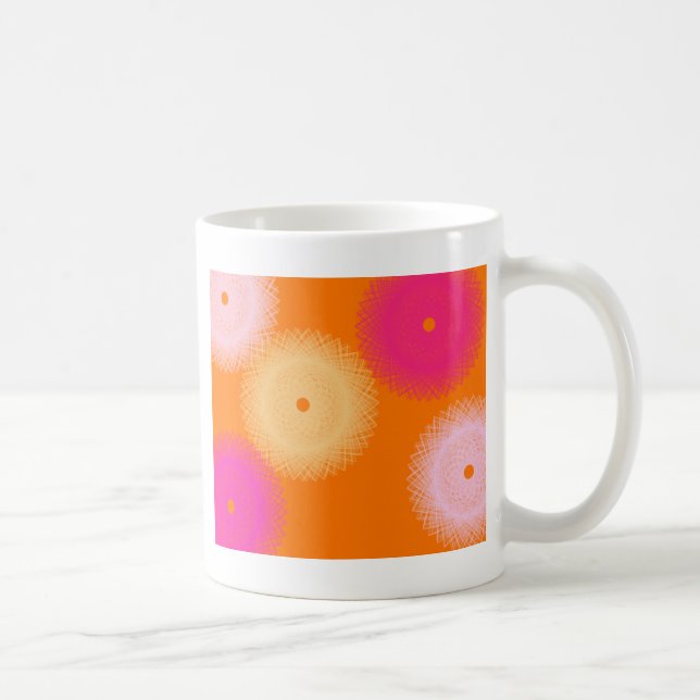 Pop orange und rosa tasse (Rechts)