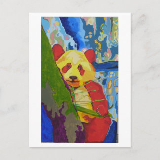 Pop-Pandapostkarte Postkarte