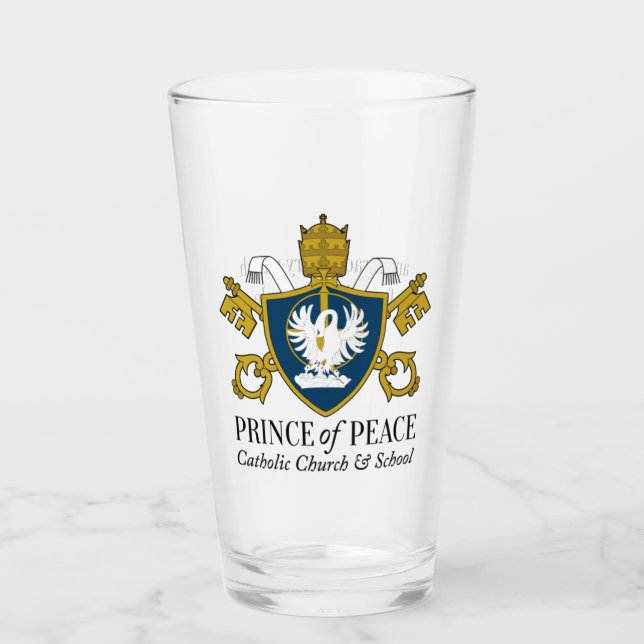 POP Parish & School Pint Glass Glas (Vorderseite)
