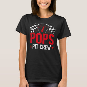 Pop Pit Crew Race Auto Geburtstagsparty Racing Fam T-Shirt