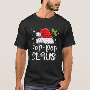 Pop-Pop Claus Christmas Pajama Familie Matching Xm T-Shirt