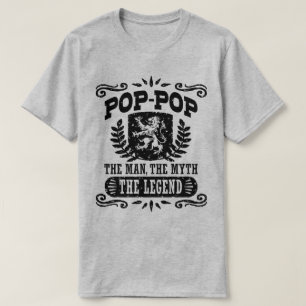 Pop Pop Der Mann der Mythos der Legende T-Shirt