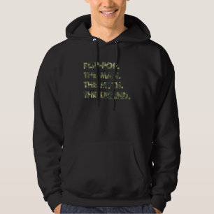 Pop Pop Der Mensch Der Mythos Der Legende Camoufla Hoodie