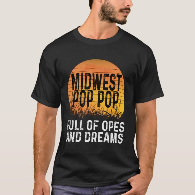 Pop Pop Pop Pop mit offenen und traumhaften Ope Gr T-Shirt (Vorderseite)