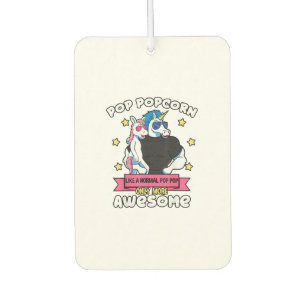 Pop Popcorn 1 Kind Vatertag Pop Pop Einhorn Gra Autolufterfrischer
